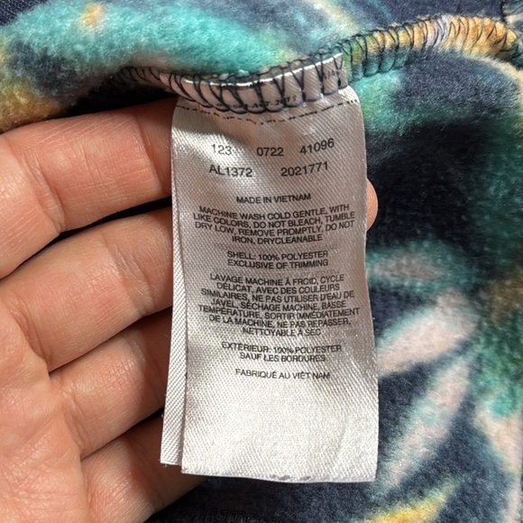 Columbia Centon Springs Printed Full Zip Fleece Jacket Size Small - Picture 8 of 8